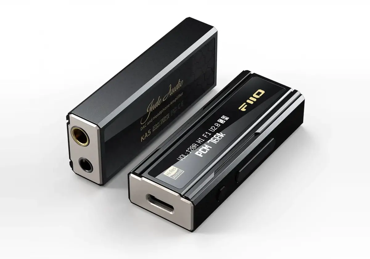 FiiO lanserar KA5 portabel DAC tillsammans med Jade Audio
