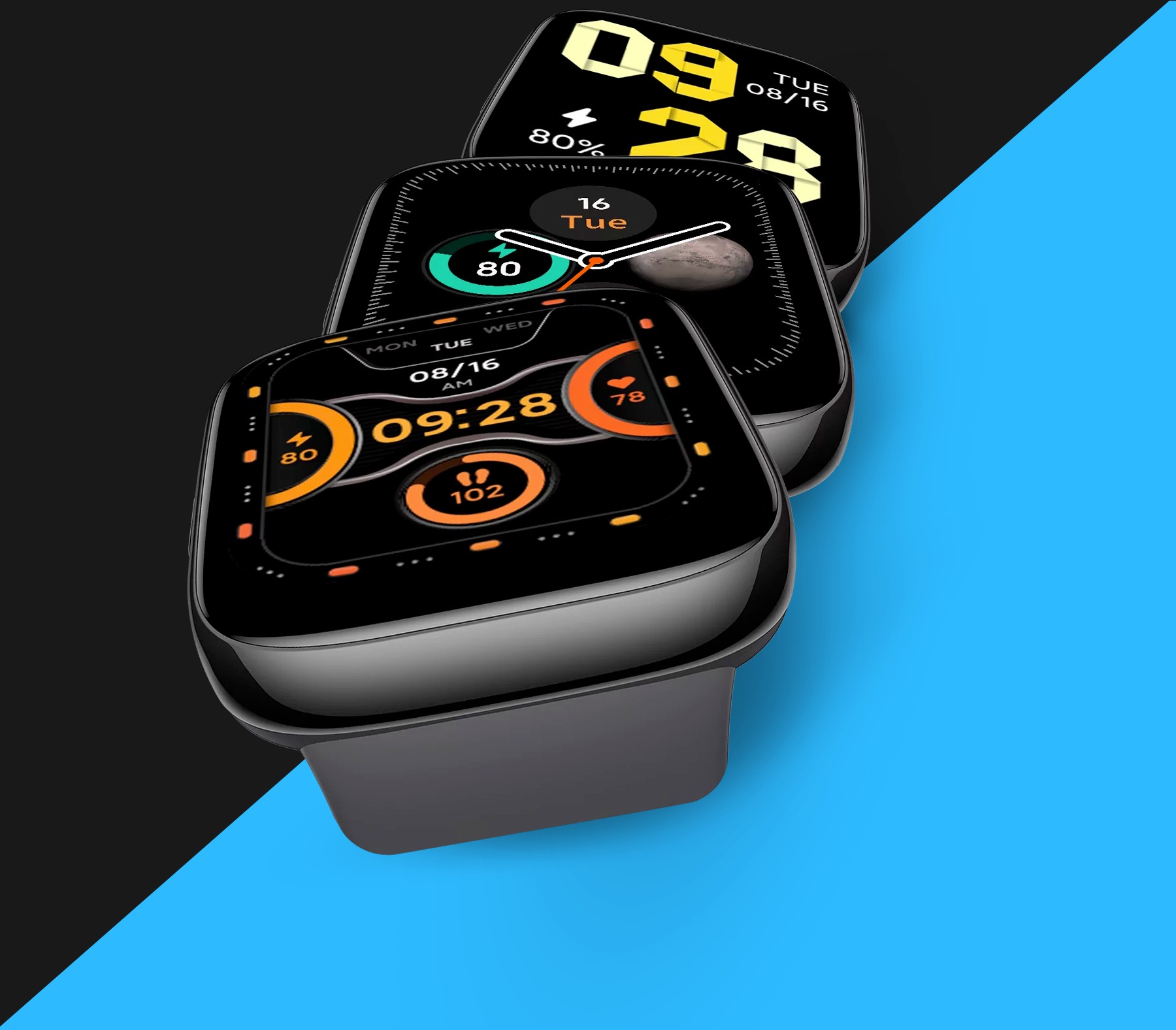 Redmi Watch 3 Active är utrustad med standardsensorer (pulsmätare och pulsoximeter) och håller i upp till 12 dagar utan uppladdning.